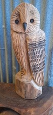 Chainsaw Carving owl Wood Home