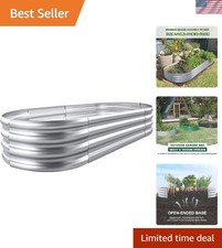 New Galvanized Garden Bed Kit