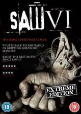Saw VI DVD Horror (2010) Tobin Bell Quality Guaranteed Reuse Reduce Recycle