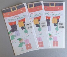 Pack of 3 Xmas Money Wallets Christmas