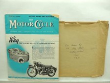 The motorcycle magazine ajs - magazine,