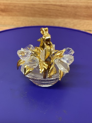 Swarovski basket flowers - basket,
