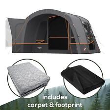 VANGO COVE 3 AIR AWNING LOW INFLATABLE DRIVEAWAY PACKAGE & CARPET & GROUNDSHEET