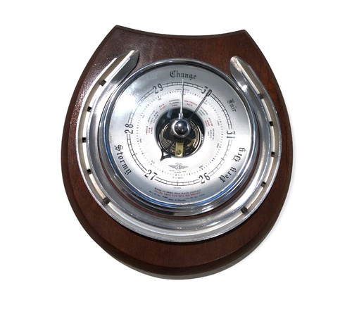 Horse trophy barometer - barometer,