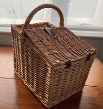 Vintage Wicker Basket Hamper -