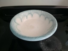 Large Antique T.G. Green & Co Wash Basin Bowl – 16.5" Wide – Blue & White