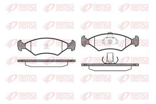 Remsa 0119 brake - remsa, set