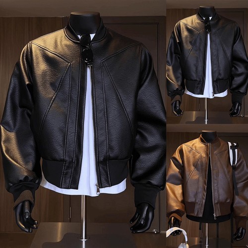 Casual style men leather - pu,