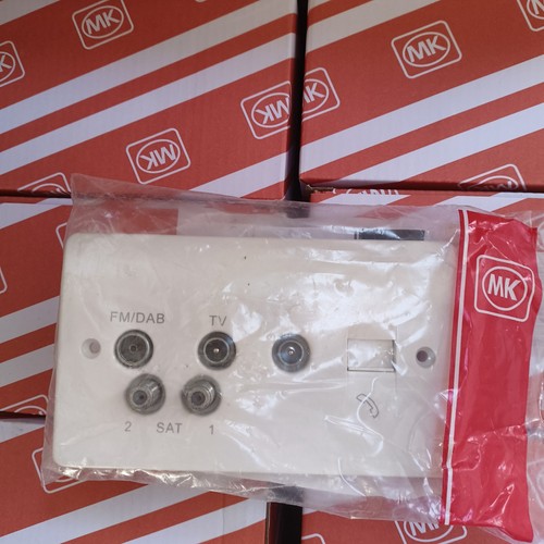 Multimedia outlet socket - mk, tv