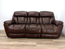 SOFA 3 Seater Chocolate Brown