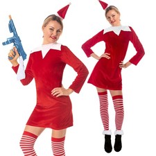 Elf Costume Christmas Santa