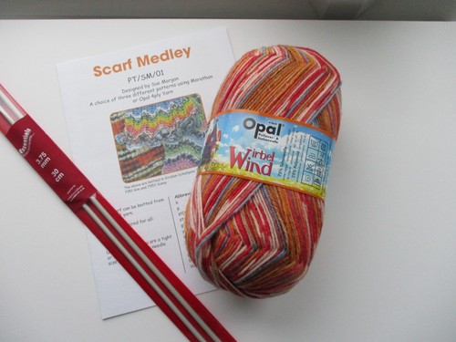 Scarf knitting kit various - knitting,
