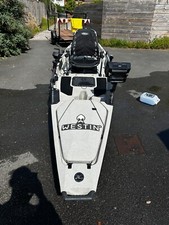 HOBIE PRO ANGLER 14 WITH TORQEEDO 1105, FISH FINDER AND TRAILER