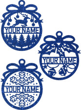 Personalised Christmas Bauble