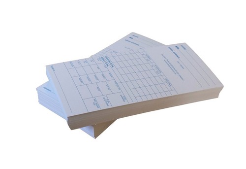 Clock cards weekly clocking - -,