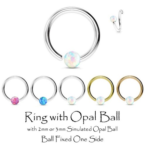 Cartilage upper ear ring - upper,
