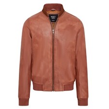 Men's Varsity Leather Bomber