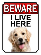 Dog Breed Gate Signs Beware I