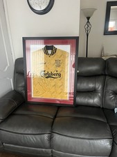 framed football shirt