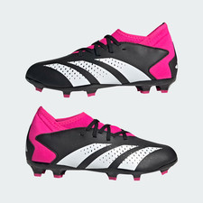 ADIDAS BOYS GIRLS JUNIOR FOOTBALL BOOTS PREDATOR ACCURACY.3 FG / MG SHOES SOCCER