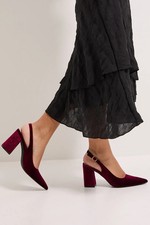 Dorothy Perkins Dark Red Court