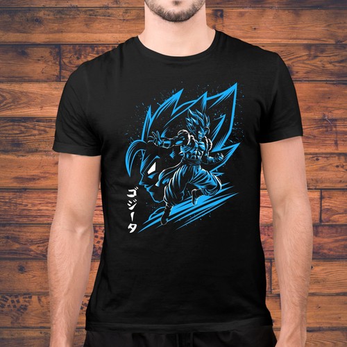 Gogeta blue shirt dbz - shirt, t