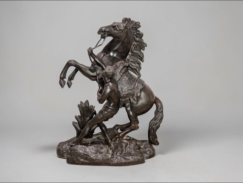 Bronze sculpture man - sculpture,