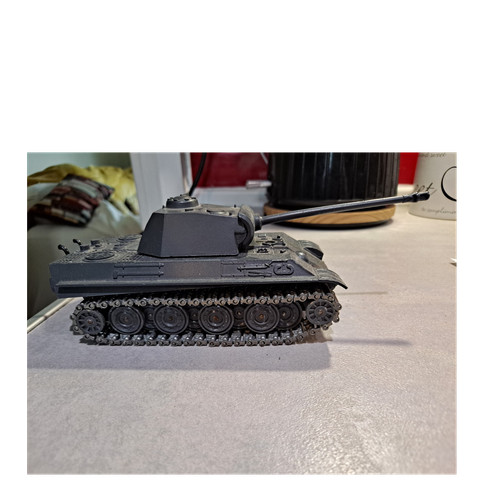 Grey black plastic - grey,