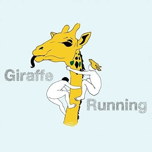 Giraffe running - giraffe,