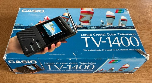 Casio 1400 lcd - casio, tv-1400