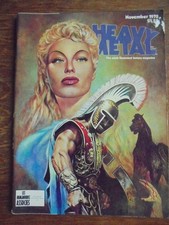 Heavy Metal Magazine November 1978 - Moebius, Samuel Delany, Howard Chaykin