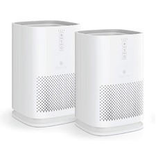 Medify Air Purifier MA-14 Includes True Hepa Filter  Black Nightlight Sleep Mode