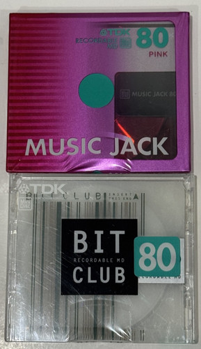 New tdk bit - tdk, minidisc