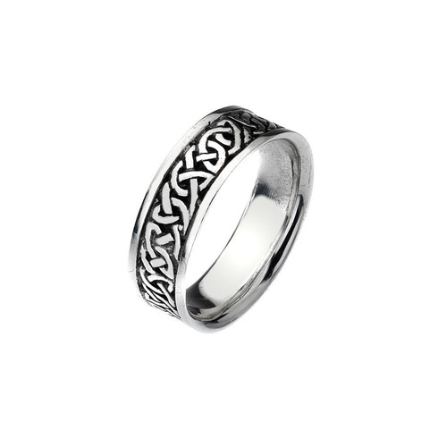 Men celtic knot band - band, ring