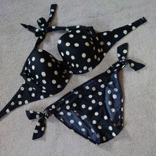 Debenhams Polka Dot Spot Navy