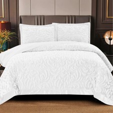 3 Piece Velvet Quilted