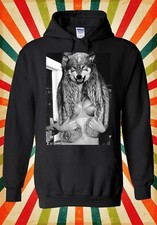 Wolf Head naked Boobs Sexy Cool Funny Men Women Unisex Top Hoodie Sweatshirt 596