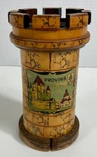 Vintage Wooden Castle Ashtray