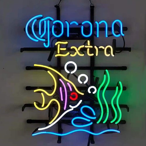 Corona tropical fish beer neon - tropical,