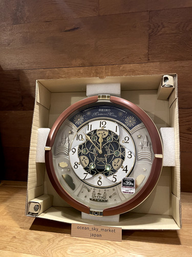 Seiko re601b analog wall clock - wall,