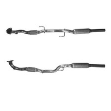 Exhaust Pipe Front + Fitting