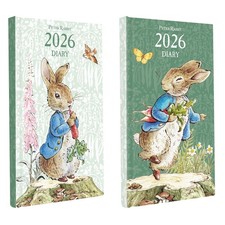 2026 SLIM Diary Peter Rabbit Beatrix Potter HB Week to View Robert Frederick