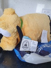 Disney Pluto Pillow Pet Plush Disney World Theme Parks Authentic with receipt 