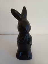 Vintage Peter Rabbit Figurine,  Made From Welsh Coal