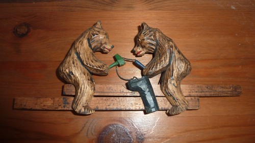 Lovely old carved wood - old,