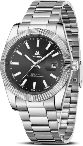Lenqin mens analog quartz - ln,