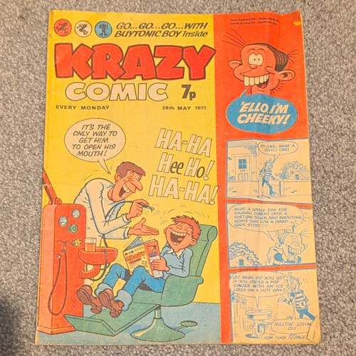 Krazy comic 28 may - comic, 1977
