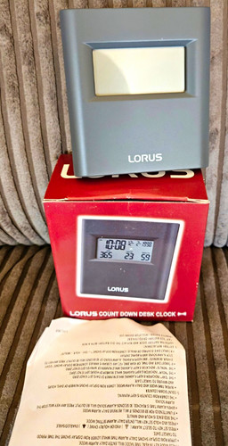 Lorus digital countdown desk - countdown,