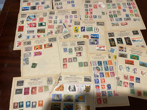 Stamp collection cheap - collection.,