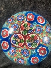 Murano Millefiori style paperweight.